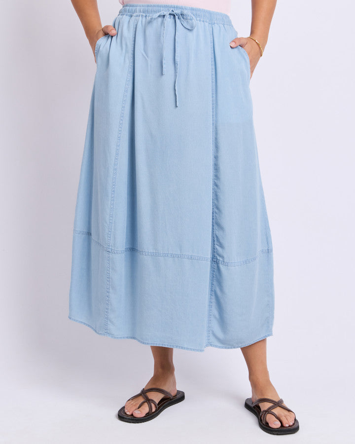 FRESCO SKIRT - LIGHT BLUE