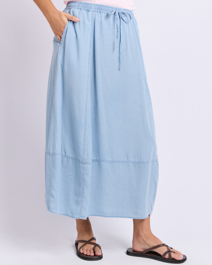 FRESCO SKIRT - LIGHT BLUE