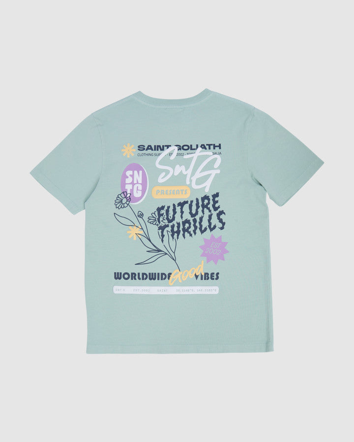 FUTURE THRILLS TEE - GREEN