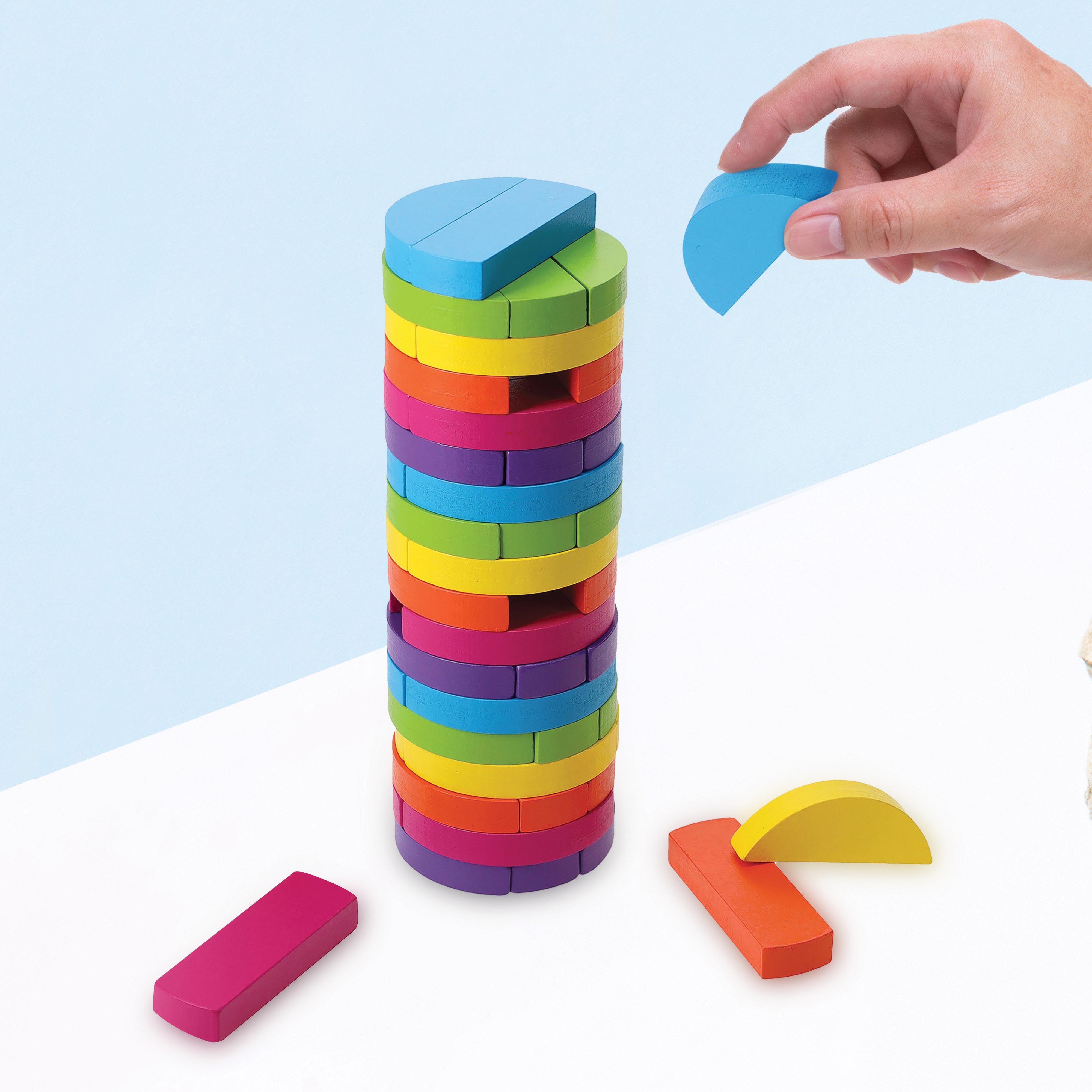 Games Room Round Tower Tumbling Blocks