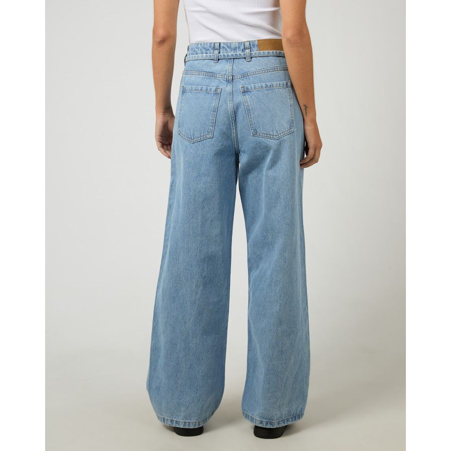 GIA HIGH RISE BAGGY - LIGHT BLUE