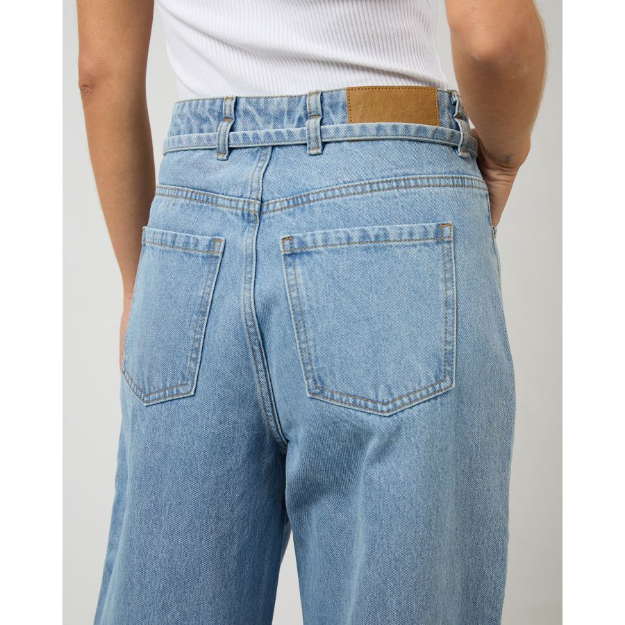 GIA HIGH RISE BAGGY - LIGHT BLUE