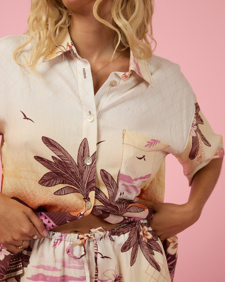 GOLDEN HOUR BEACH SHIRT