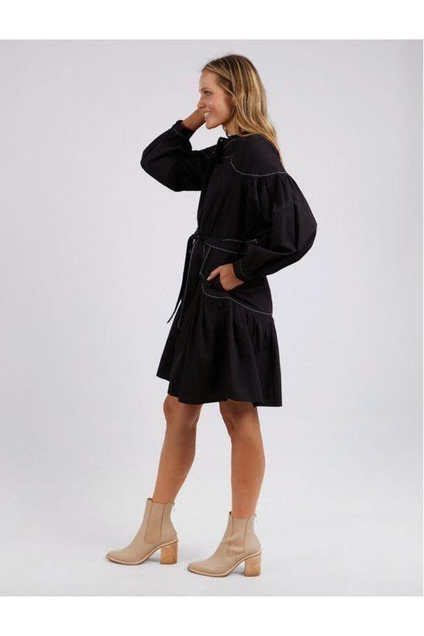 GOLDIE DRESS - BLACK