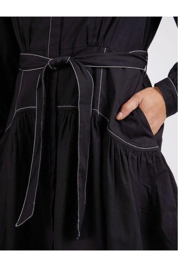 GOLDIE DRESS - BLACK