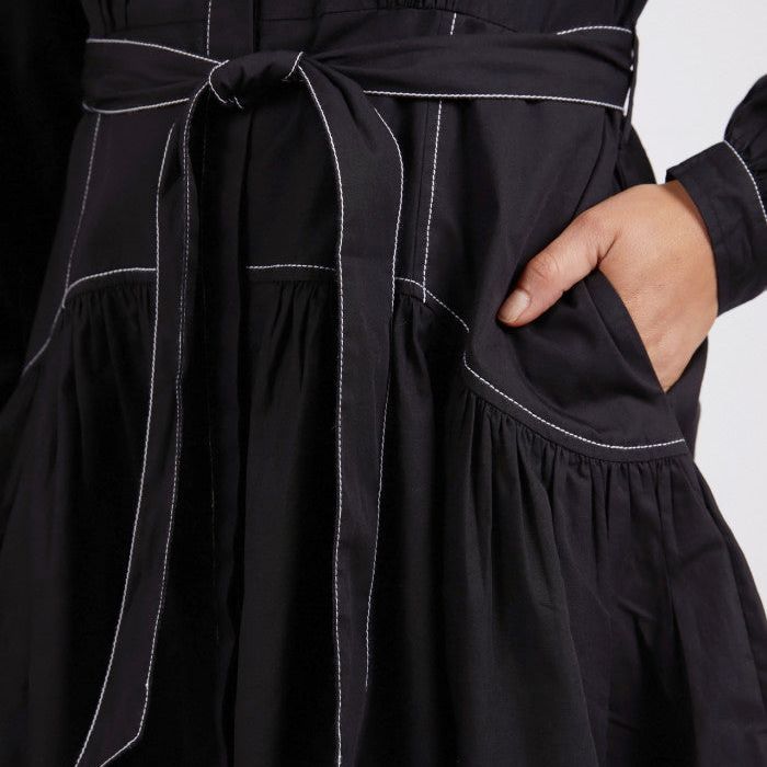 GOLDIE DRESS - BLACK