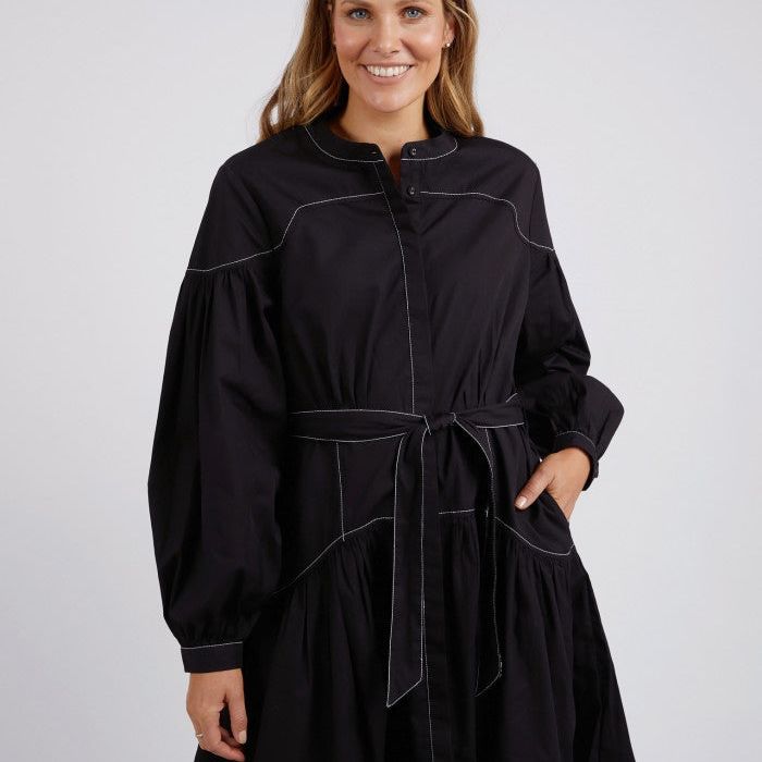 GOLDIE DRESS - BLACK