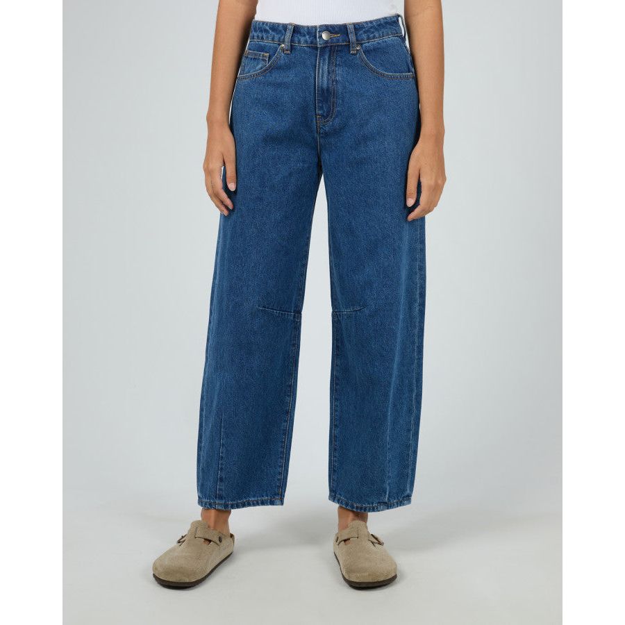 HALLIE BARREL LEG JEAN