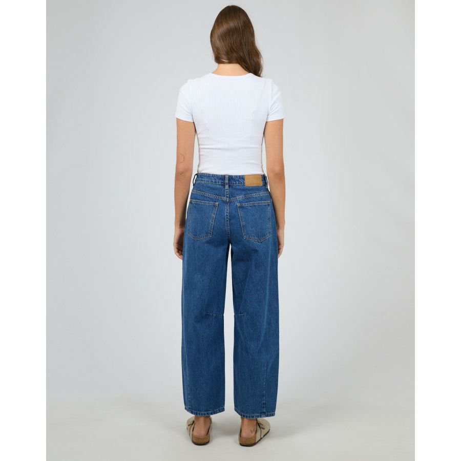 HALLIE BARREL LEG JEAN