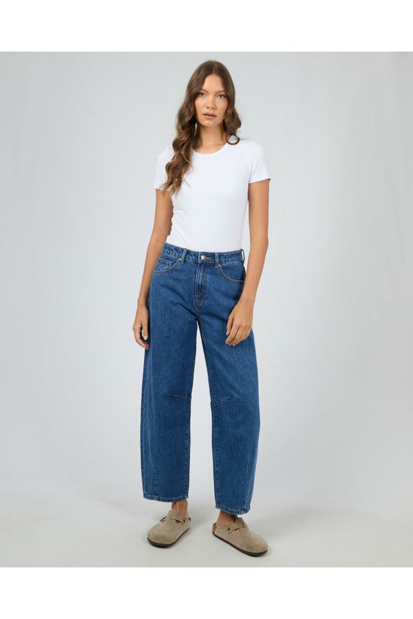 HALLIE BARREL LEG JEAN