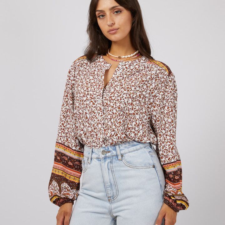 HONEY FLORAL SHIRT