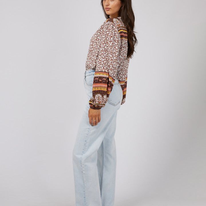 HONEY FLORAL SHIRT