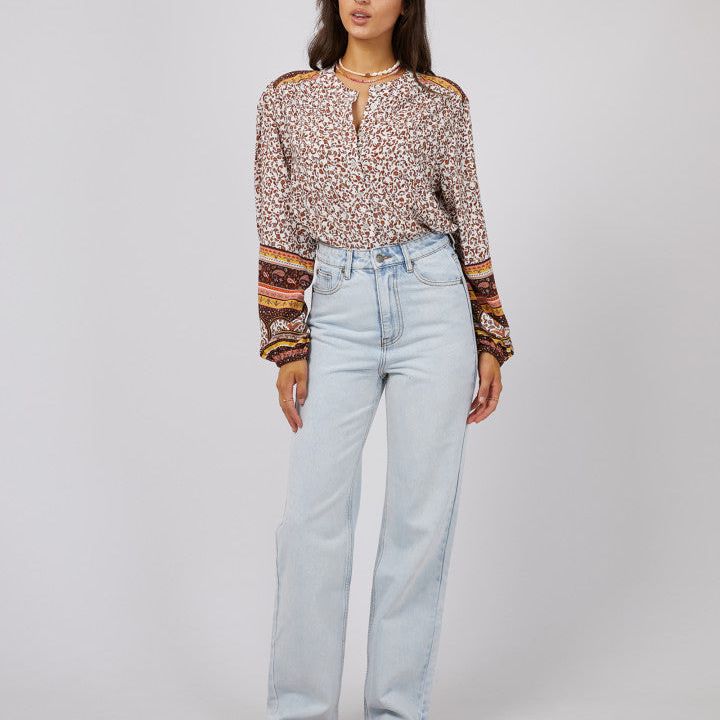 HONEY FLORAL SHIRT