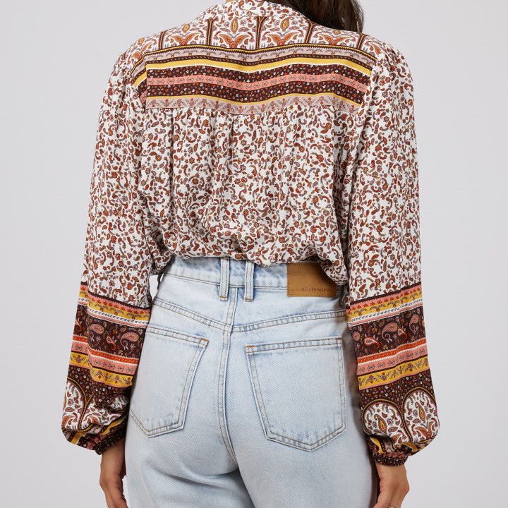 HONEY FLORAL SHIRT