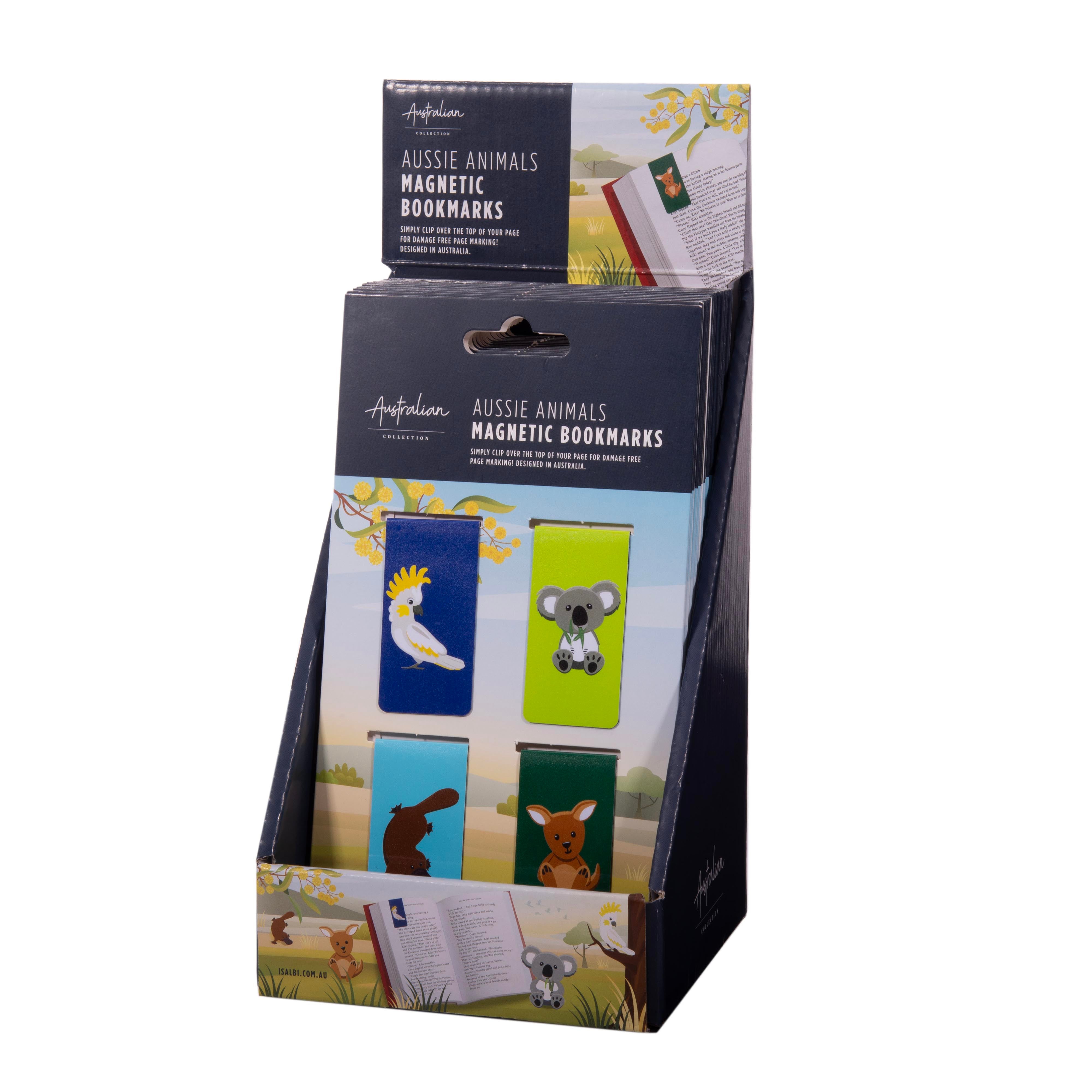 Aussie Animals Magnetic Bookmarks-Set of 4