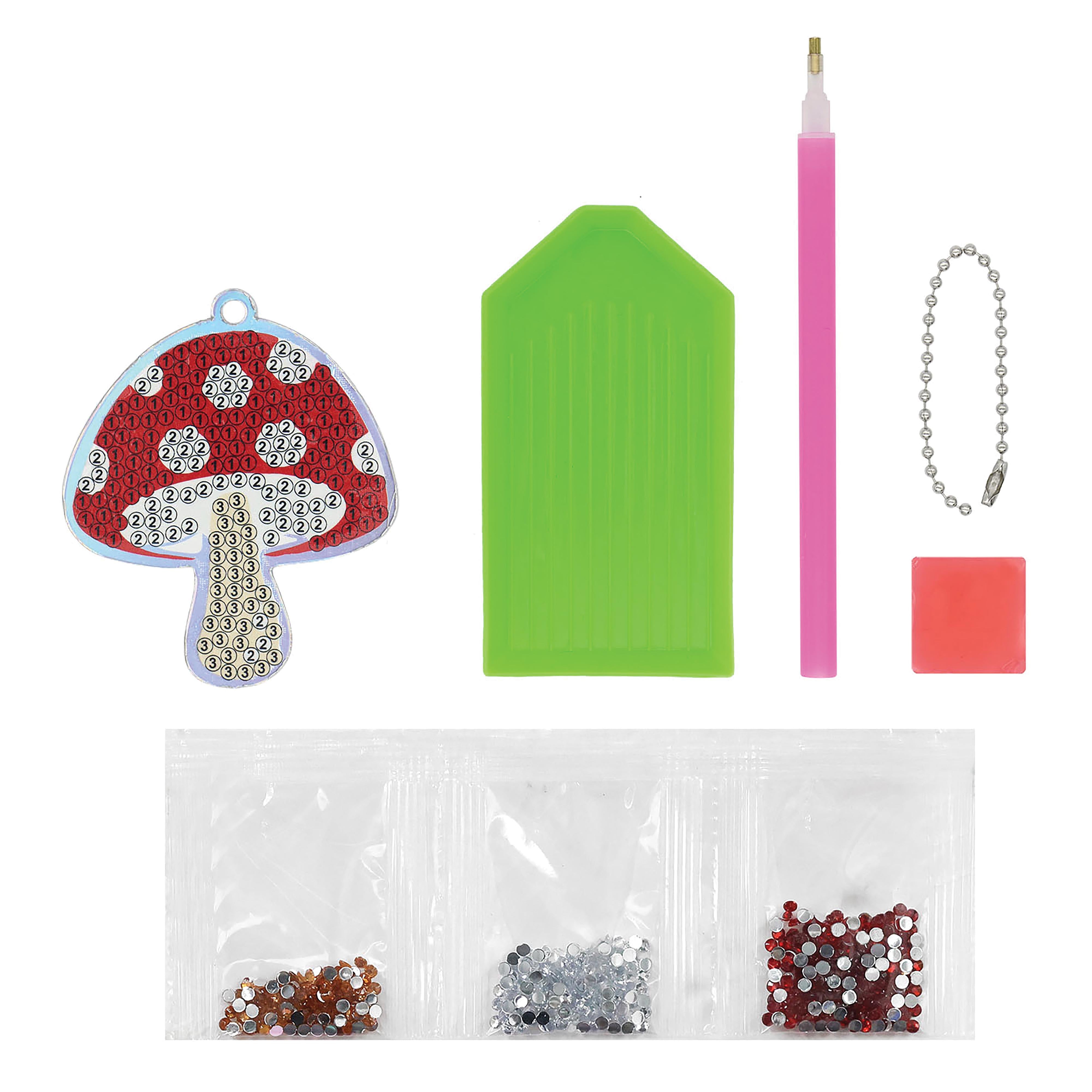 Diamond Art Bag Charm