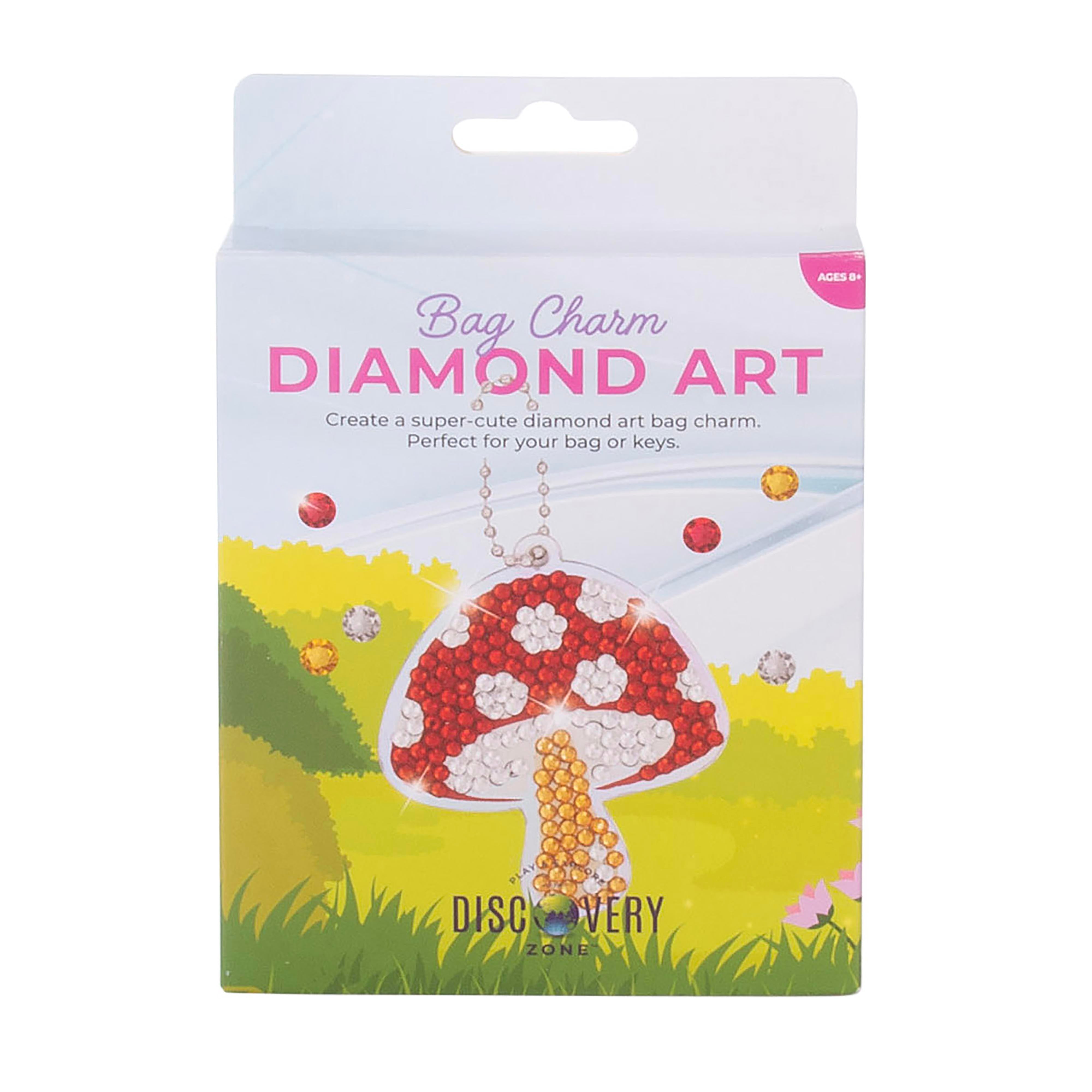 Diamond Art Bag Charm