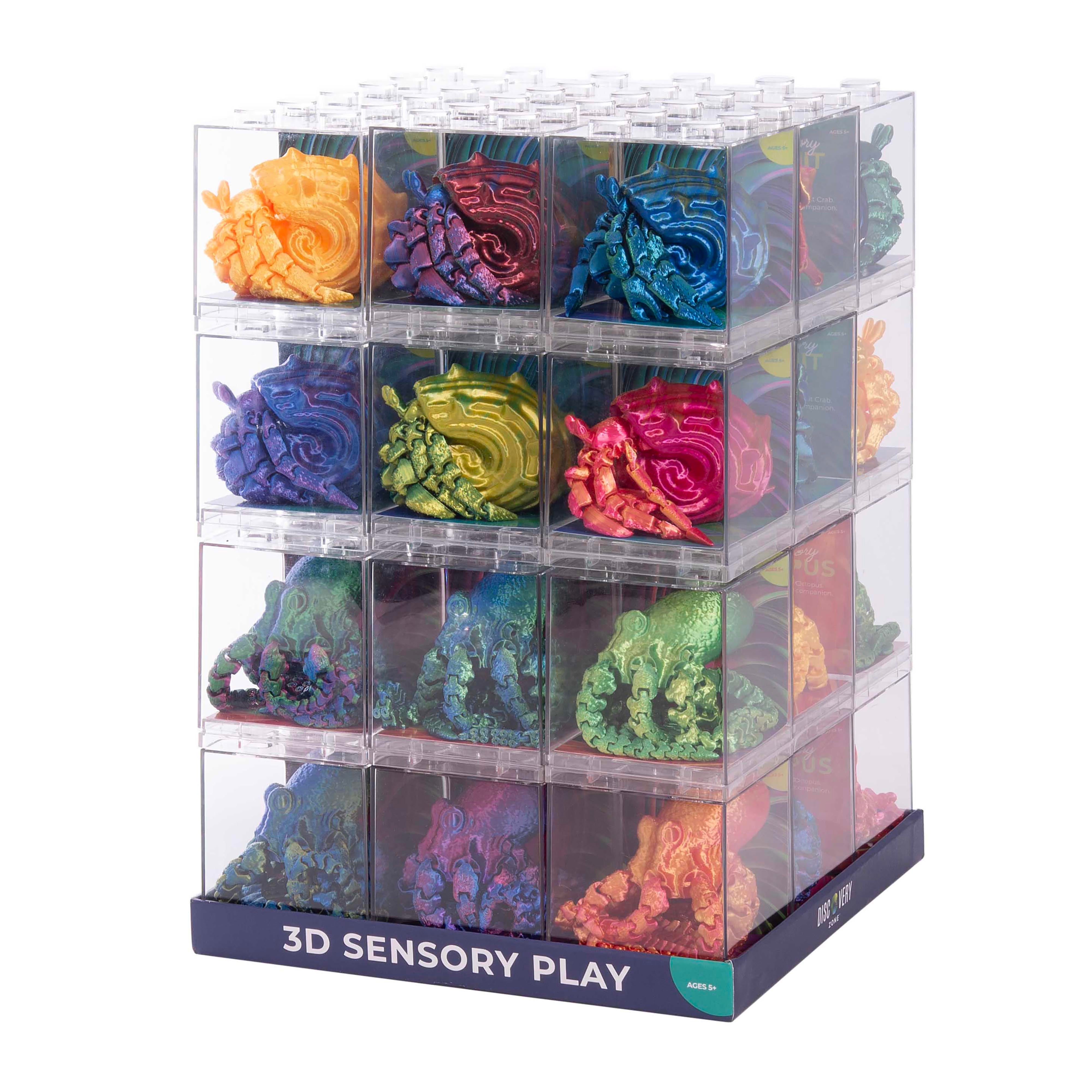 3D Sensory Sealife Creatures