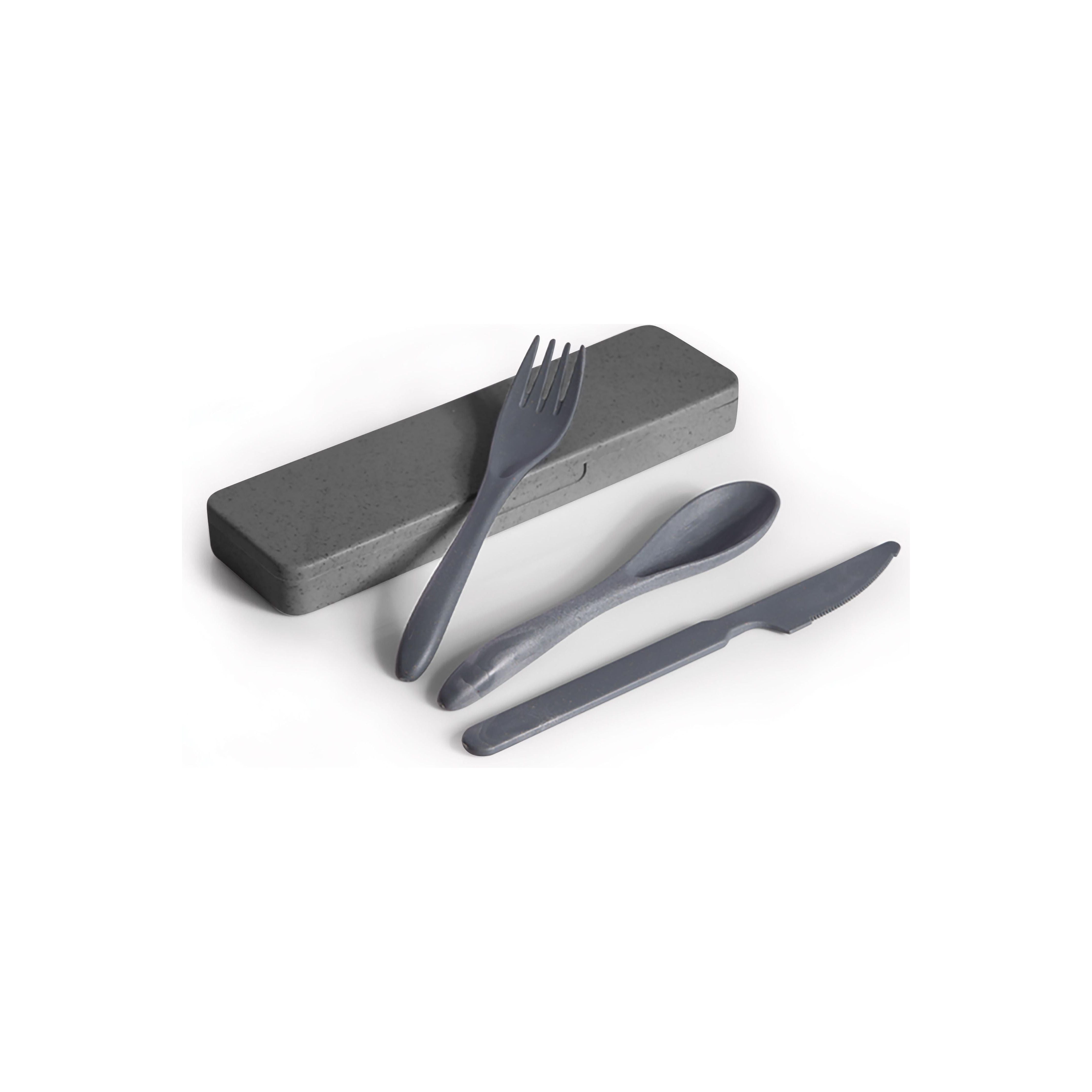 Wheat Straw Travel Cutlery Set