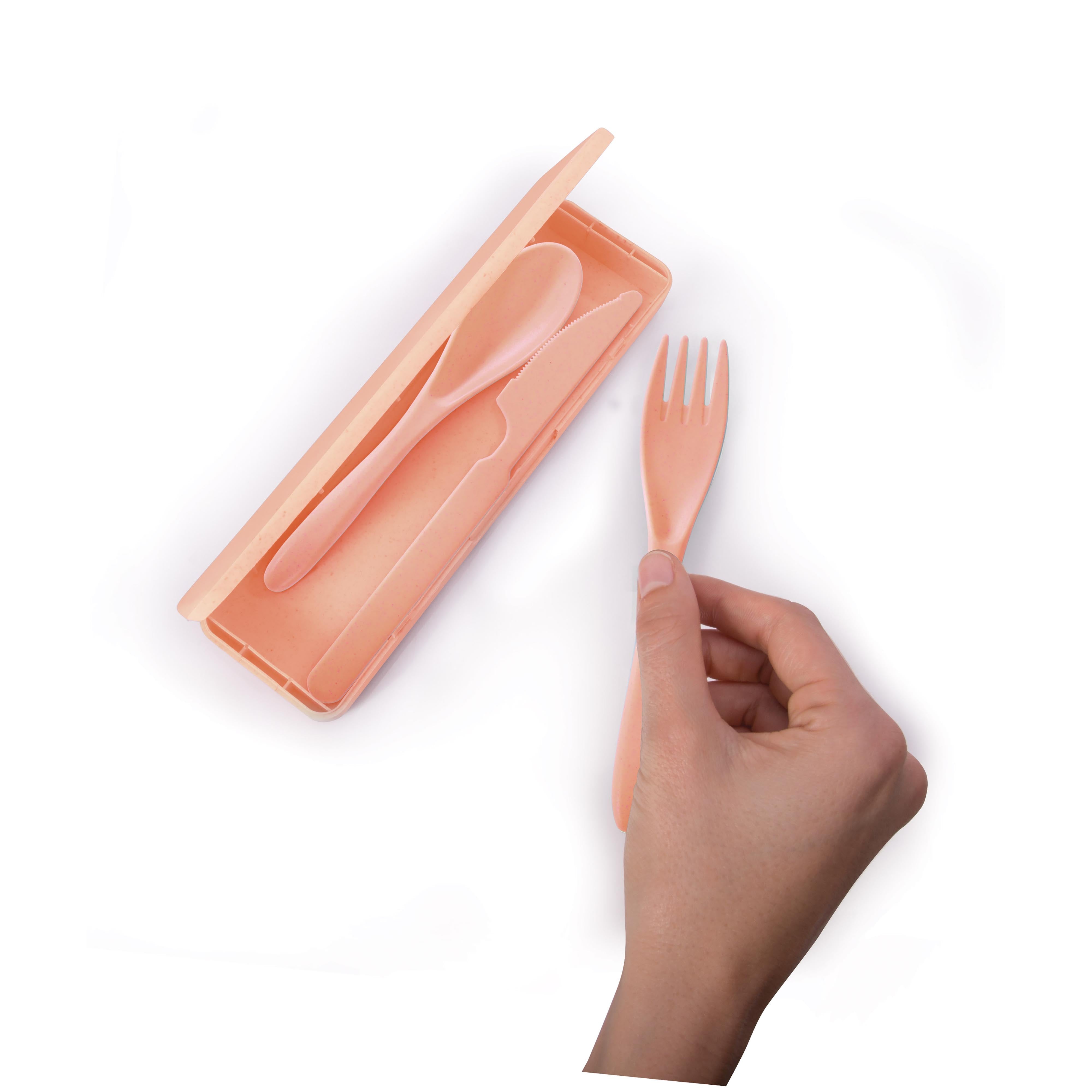 Wheat Straw Cutlery Set - New Colour