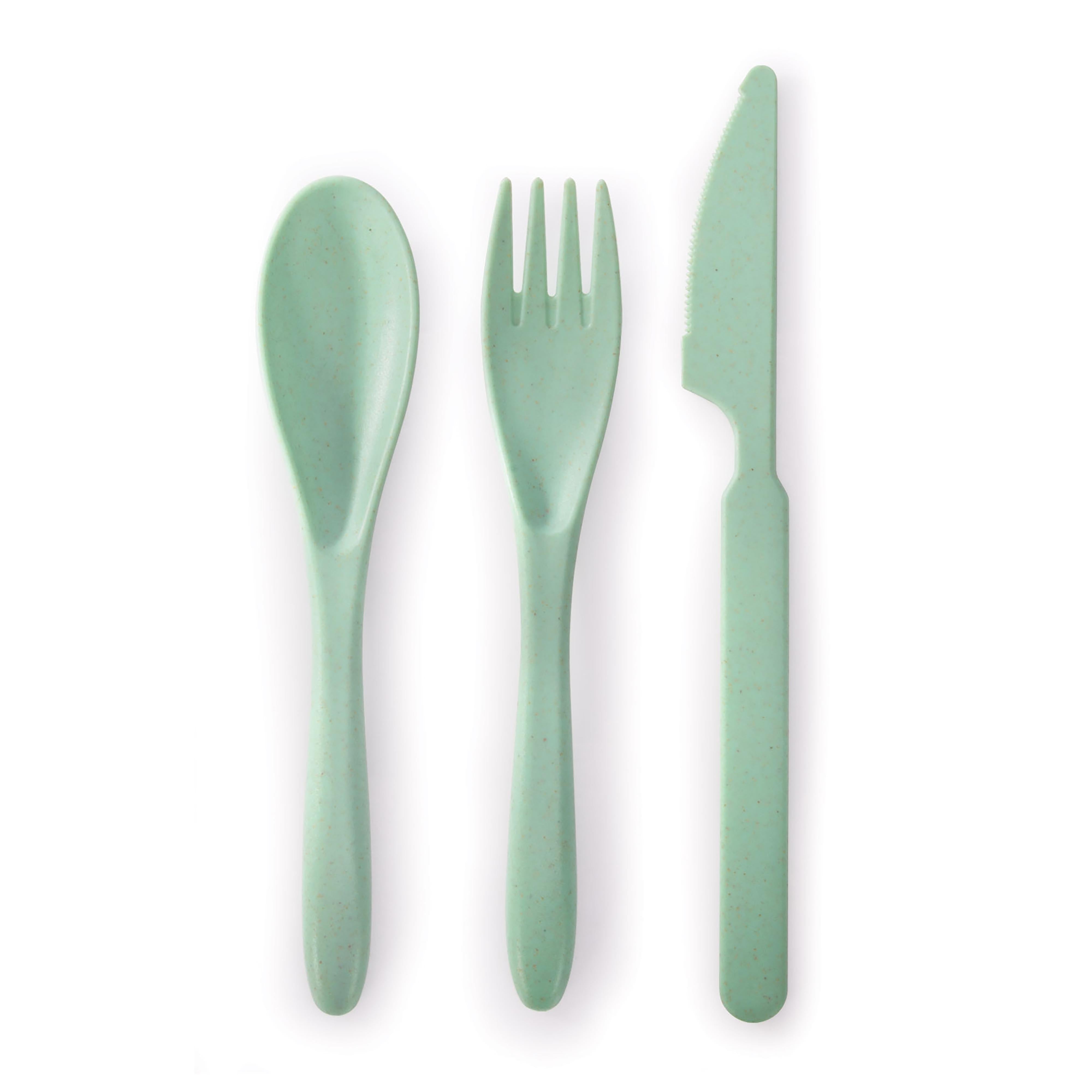 Wheat Straw Cutlery Set - New Colour