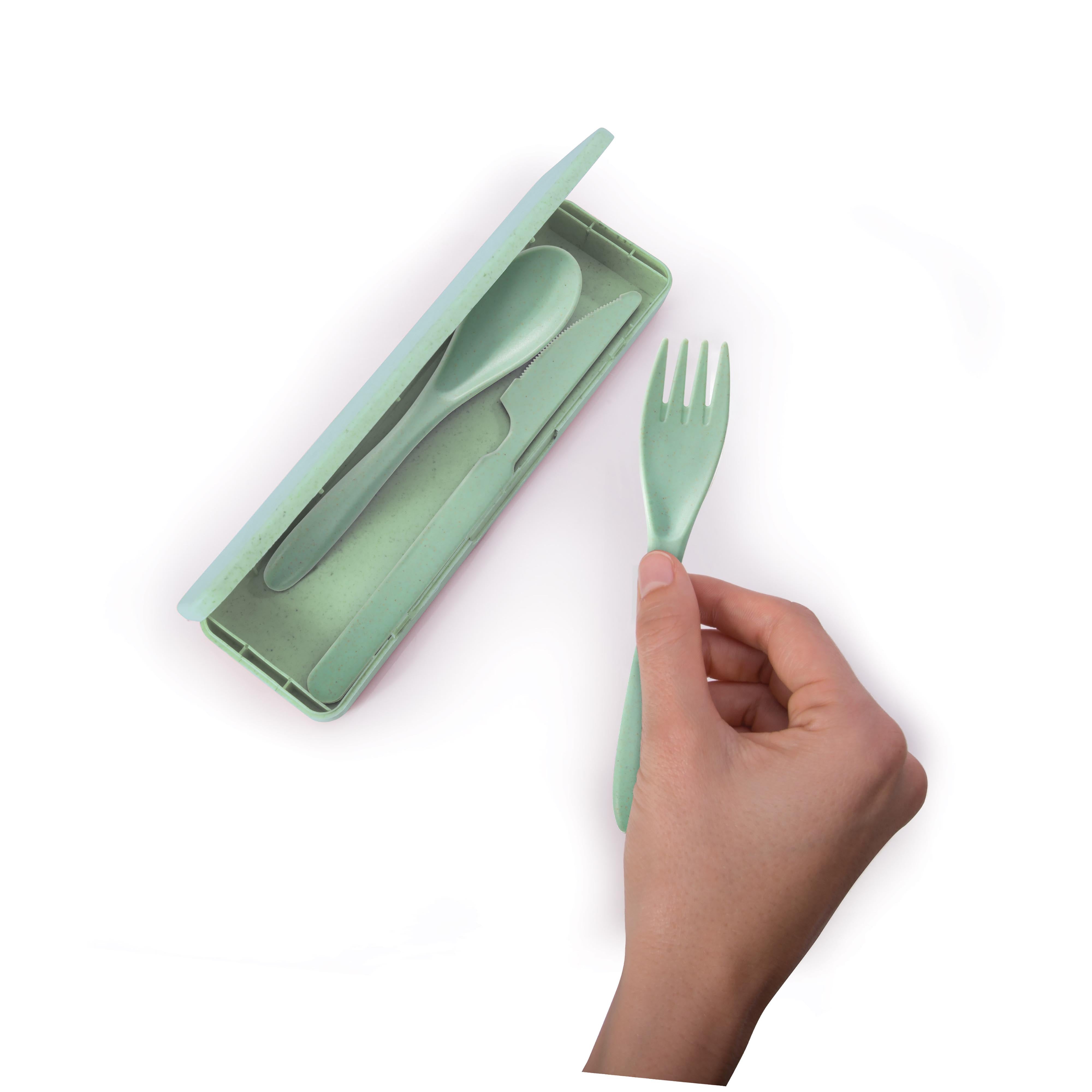 Wheat Straw Cutlery Set - New Colour