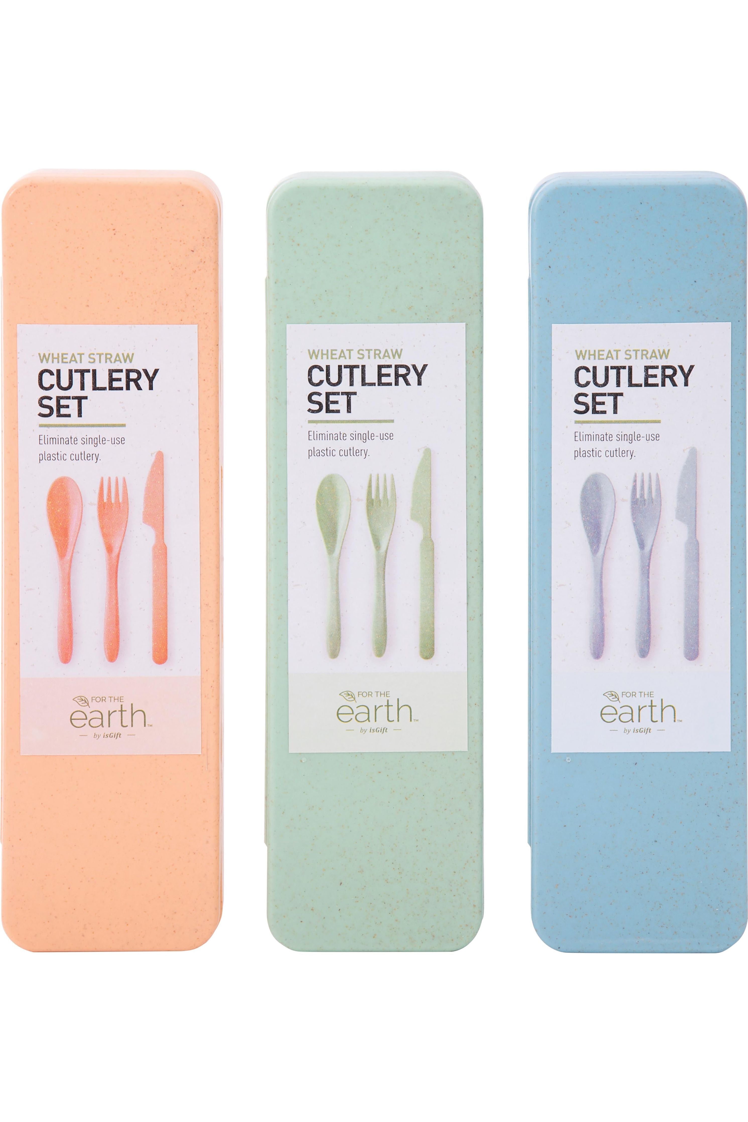 Wheat Straw Cutlery Set - New Colour