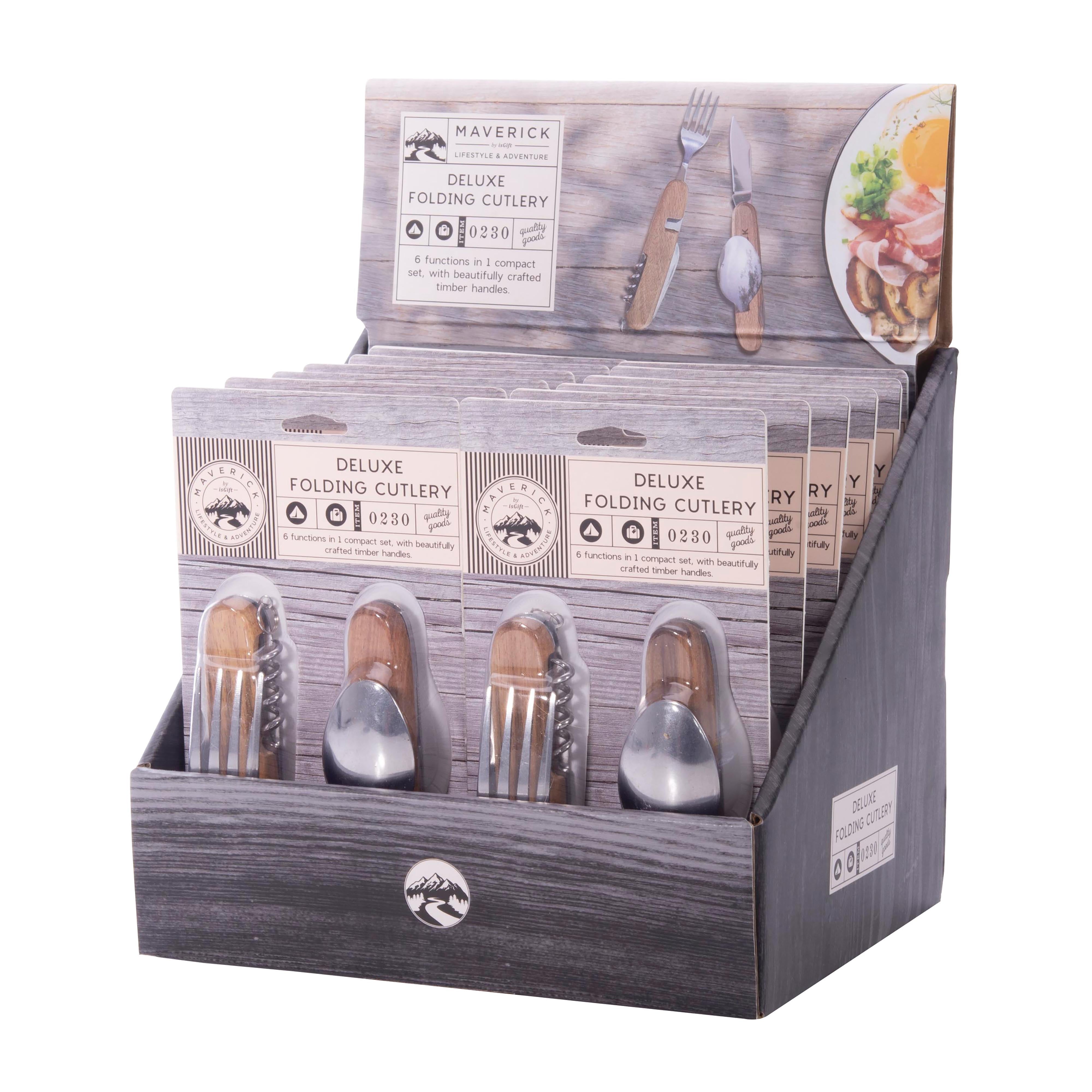 Folding cutlery