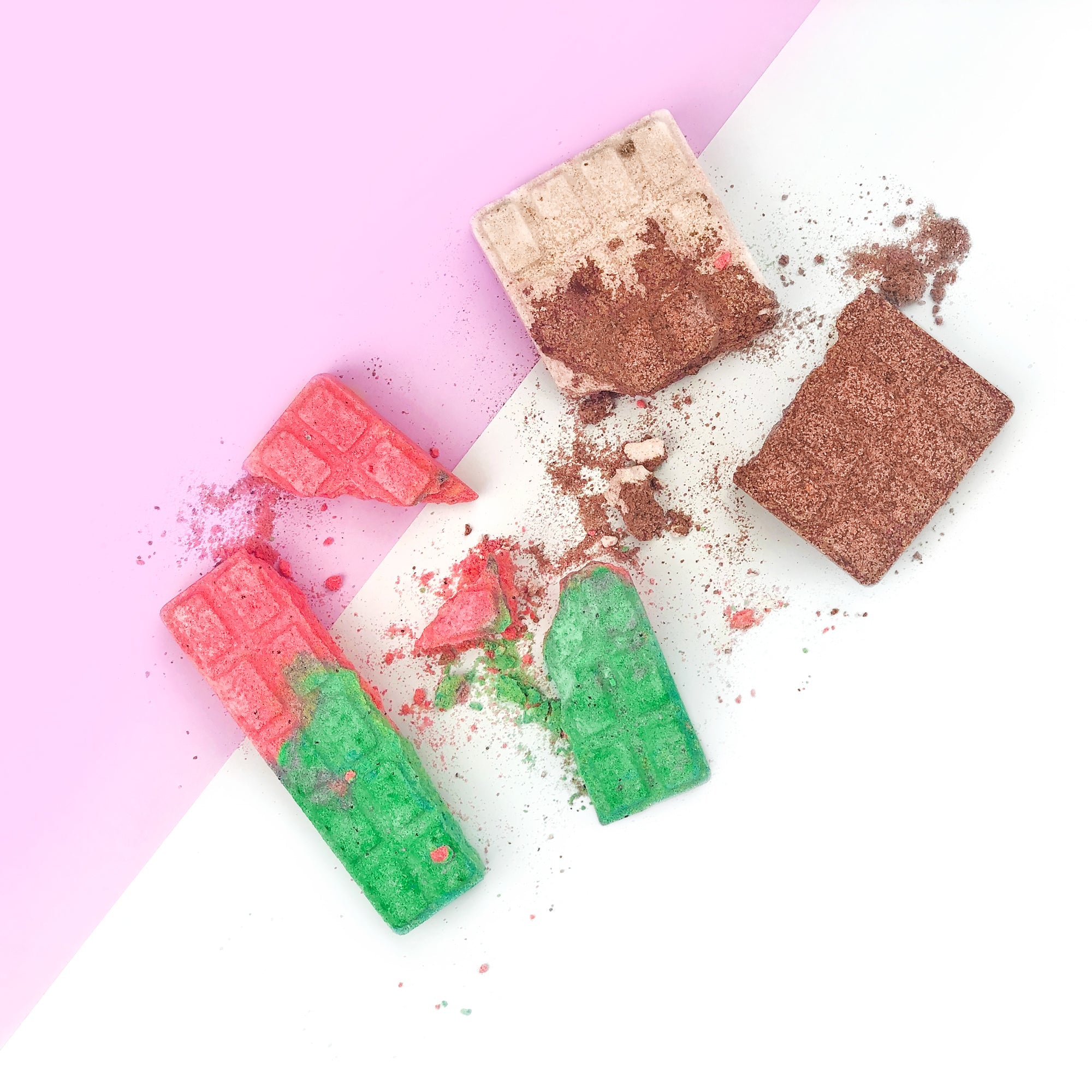 Fizzer Bath Slab - Watermelon