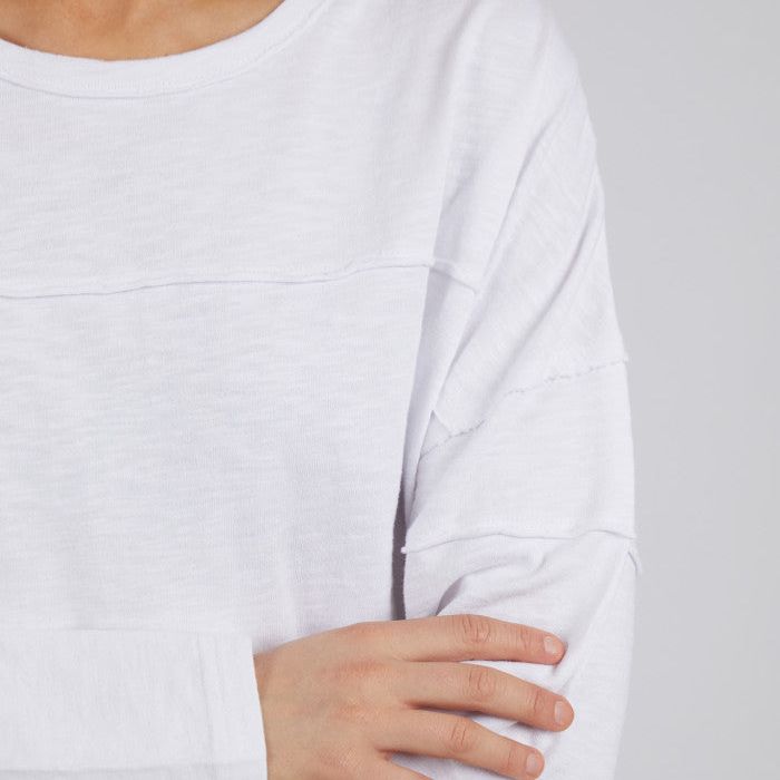 JAYNE THROW ON TOP - WHITE