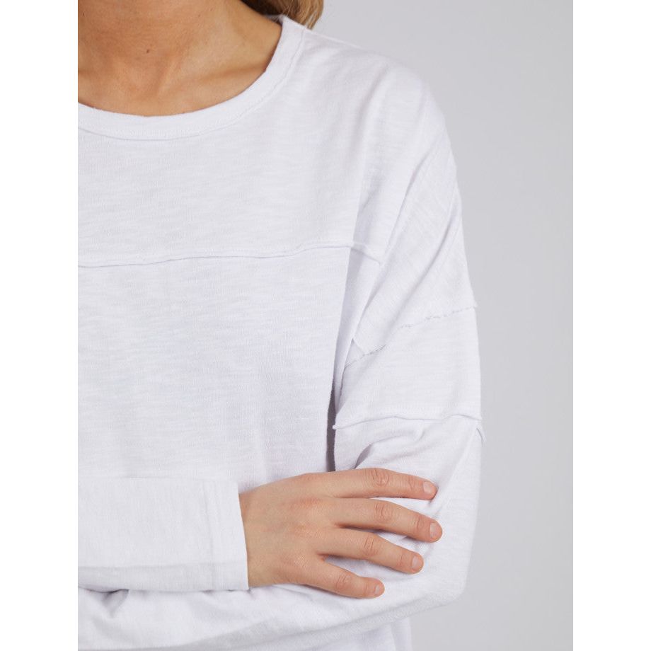 JAYNE THROW ON TOP - WHITE