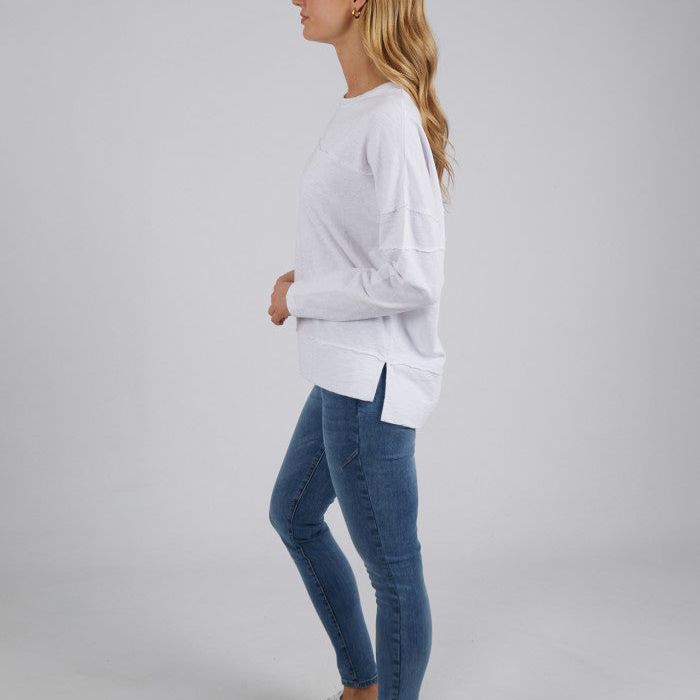 JAYNE THROW ON TOP - WHITE