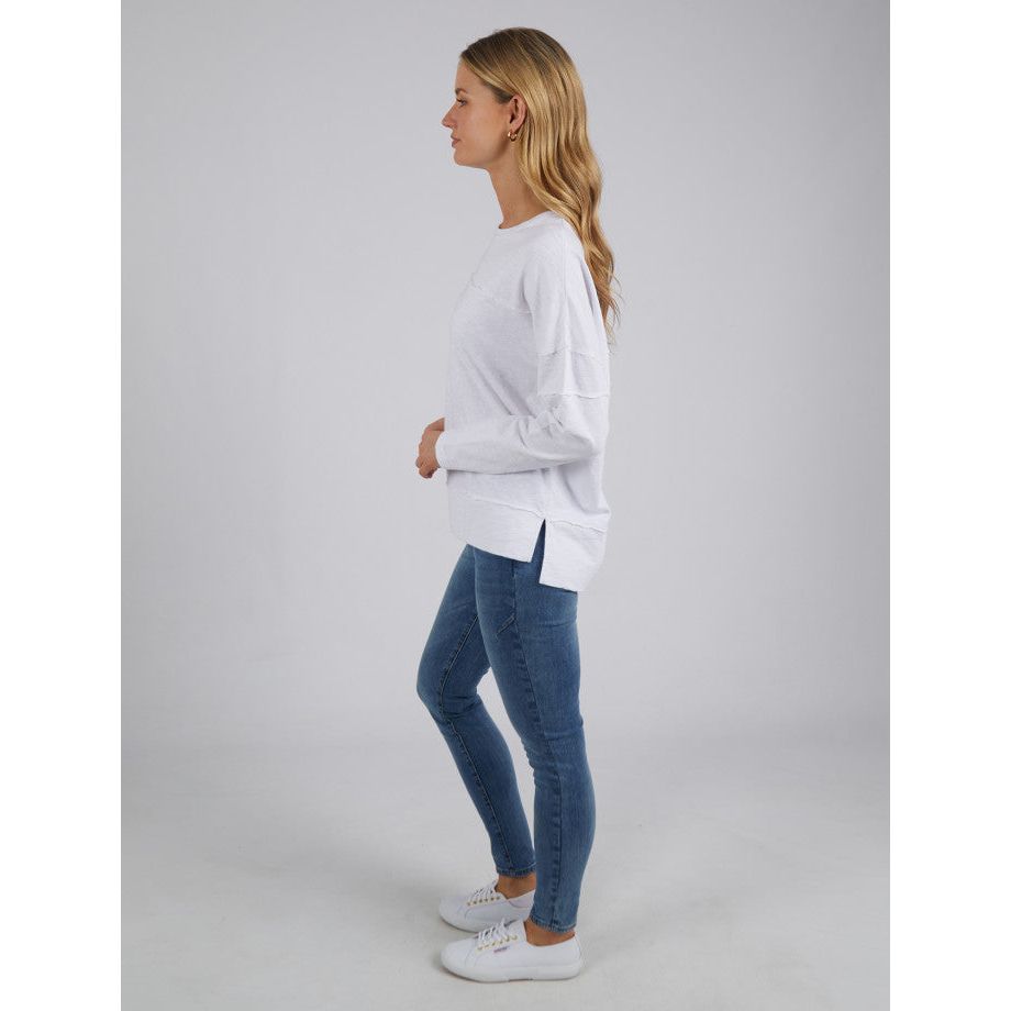 JAYNE THROW ON TOP - WHITE