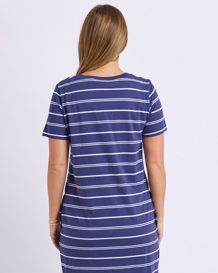 JESSA DRESS - DEEP BLUE