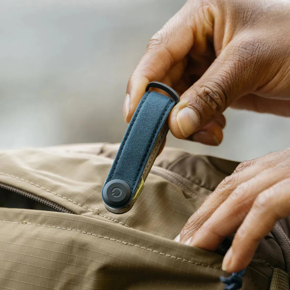 Orbitkey Waxed Canvas - Navy Blue