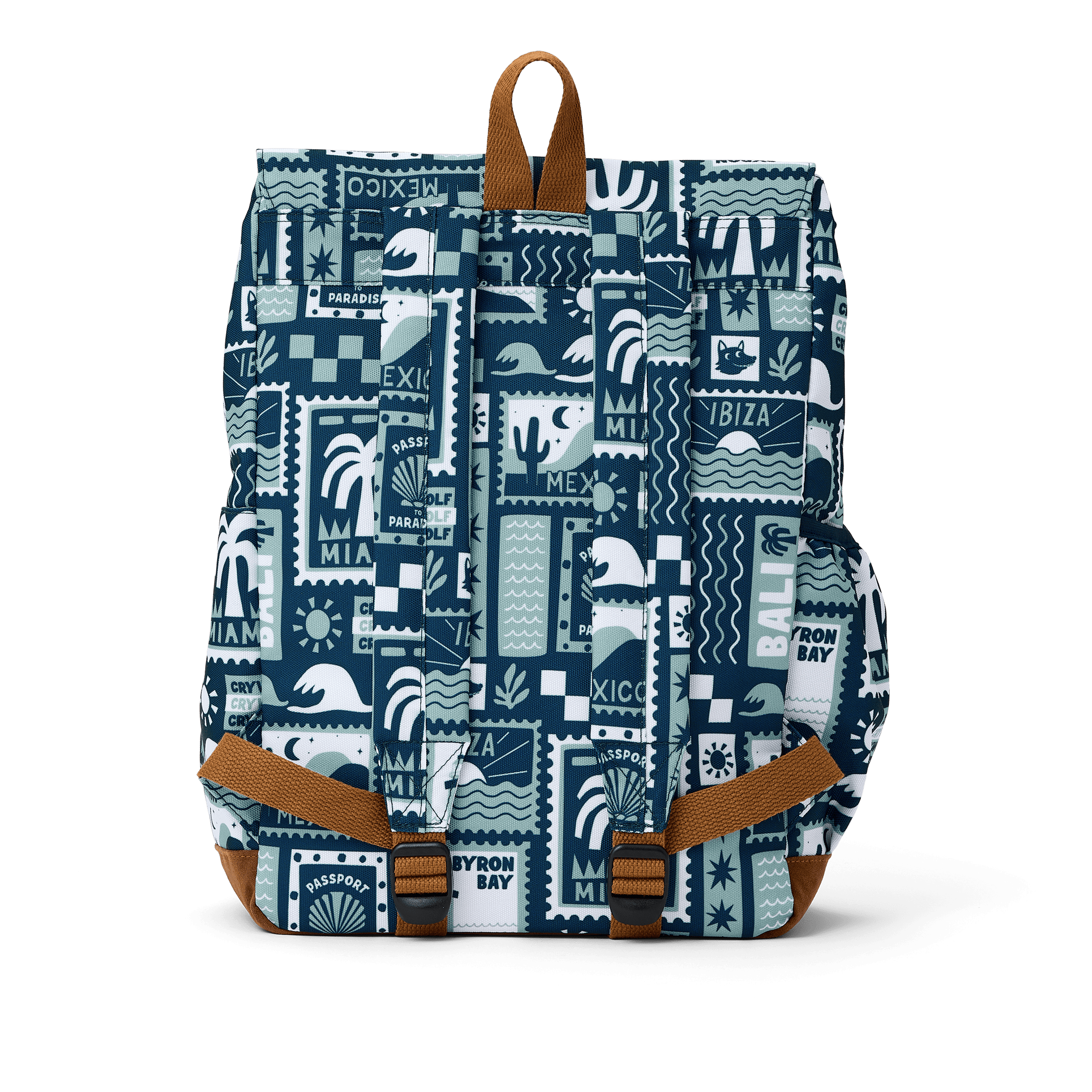 KNAPSACK Blue Postcards