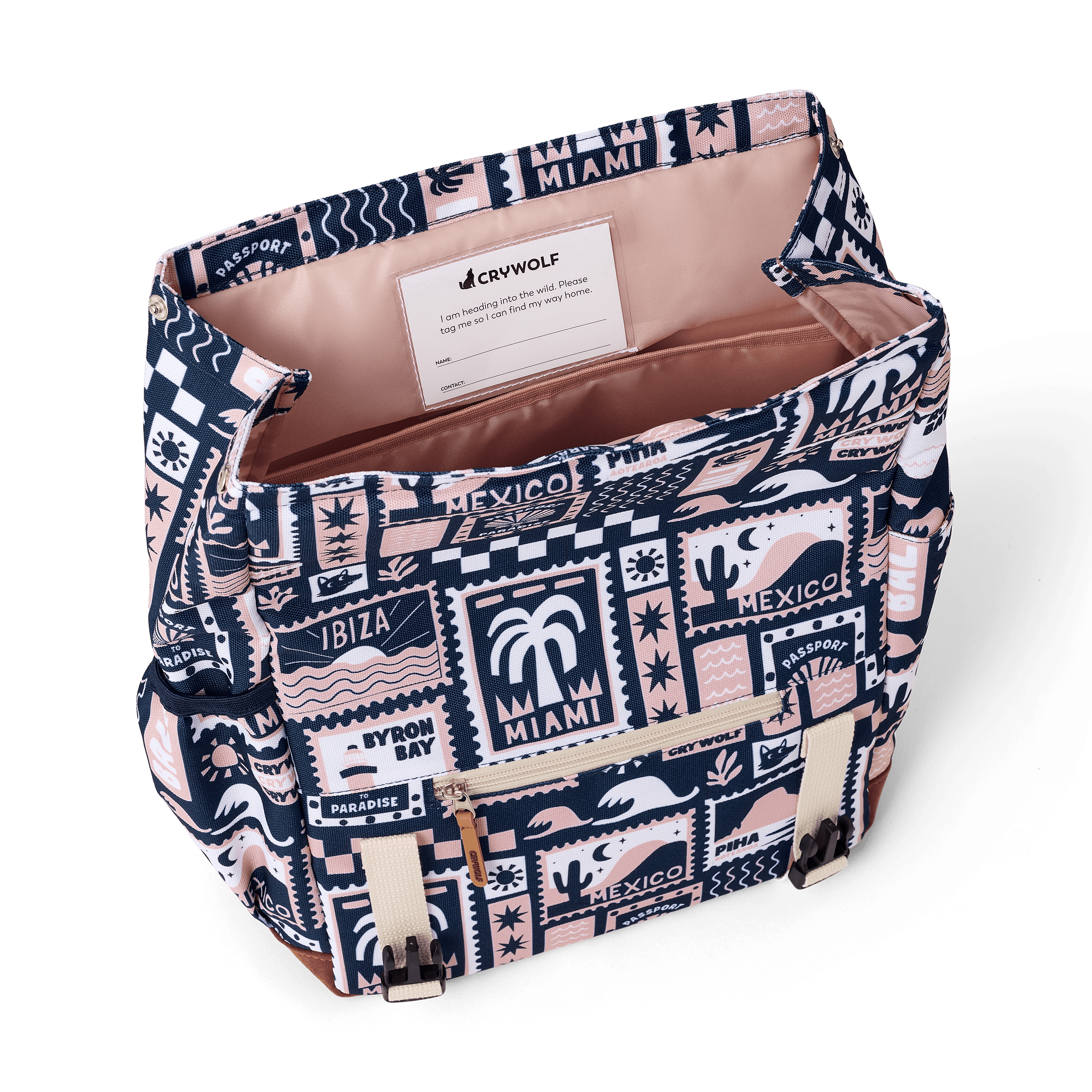 KNAPSACK Blush Postcards