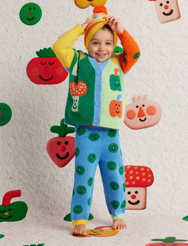 Pocket Patch Knit Cardigan