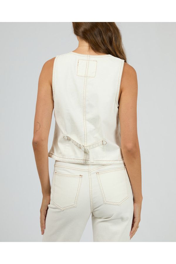 KORIN VEST - VINTAGE WHITE
