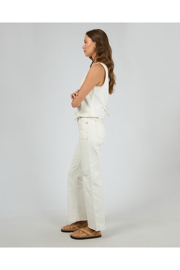 KORIN VEST - VINTAGE WHITE