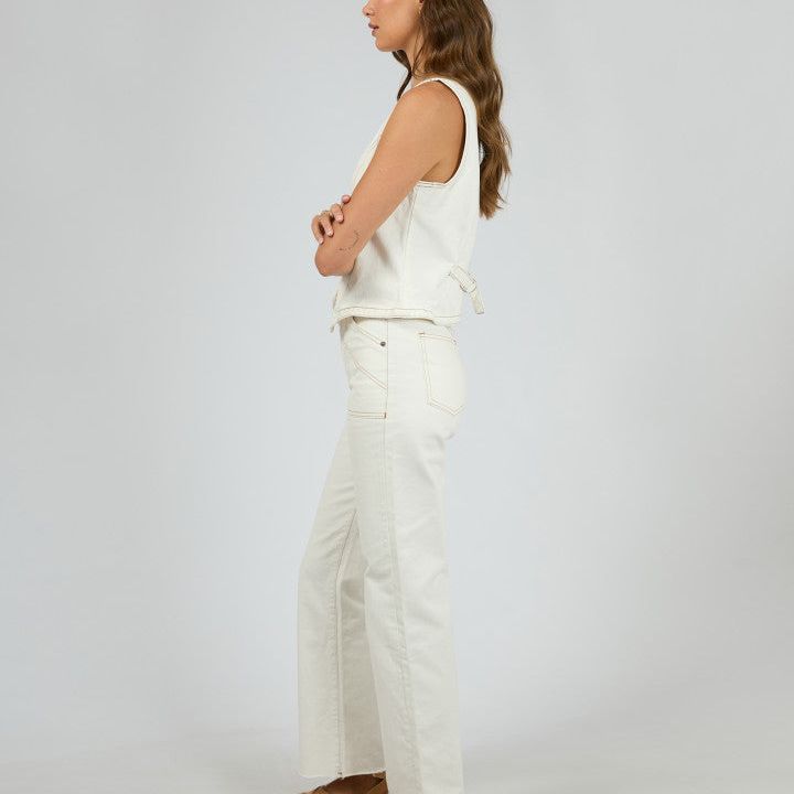 KORIN VEST - VINTAGE WHITE
