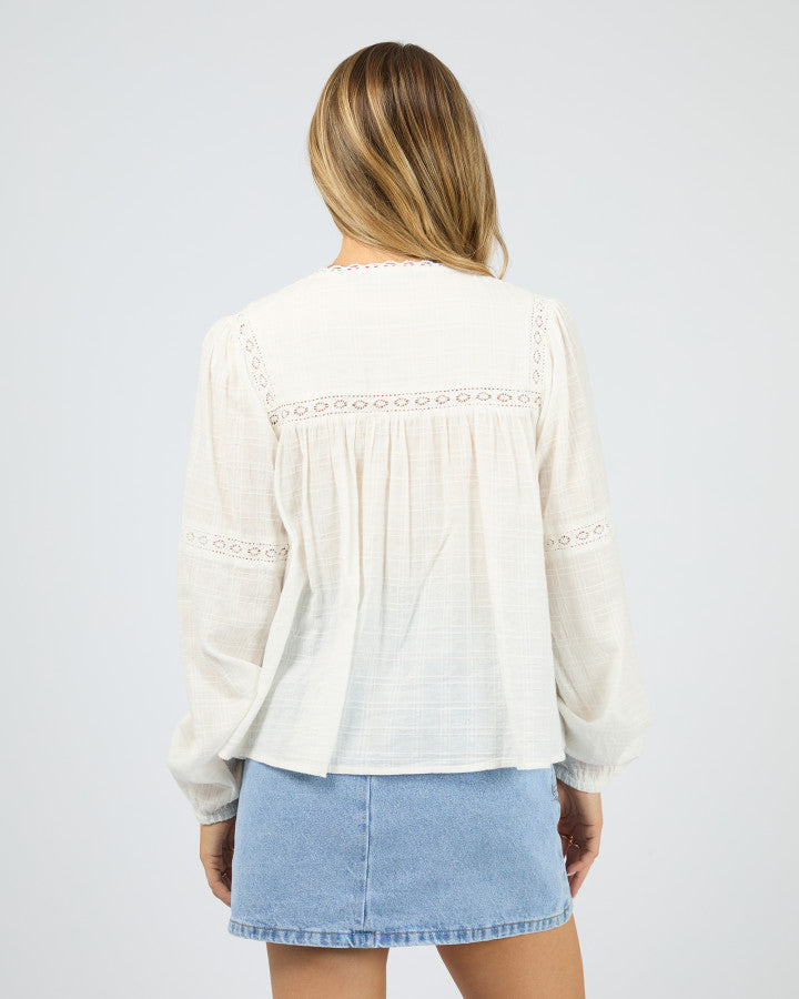 LARK SHIRT - VINTAGE WHITE