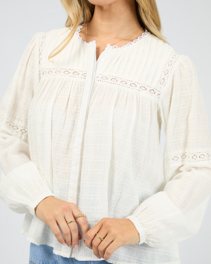 LARK SHIRT - VINTAGE WHITE