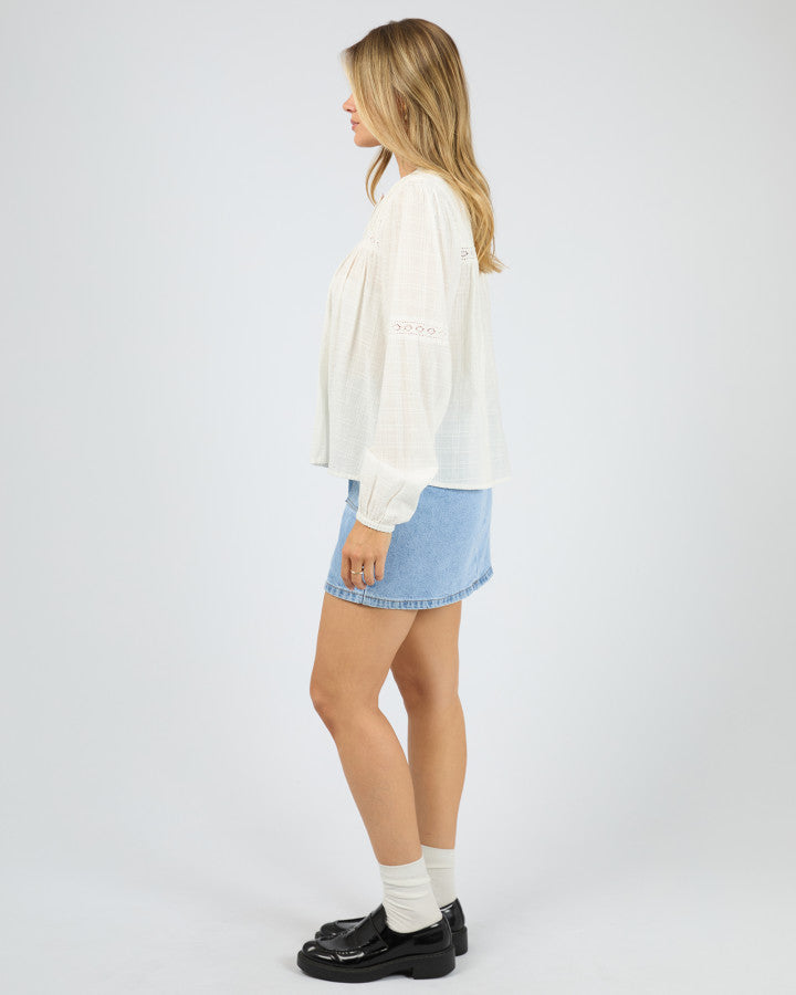 LARK SHIRT - VINTAGE WHITE