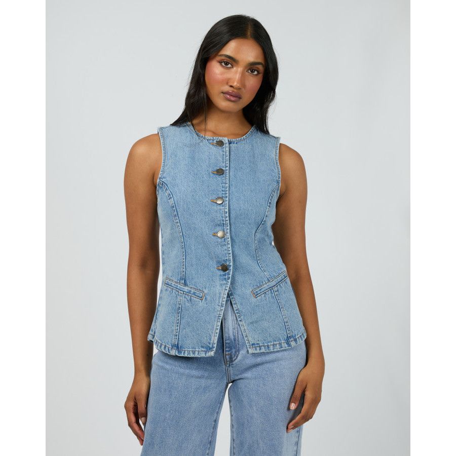 LENA DENIM VEST