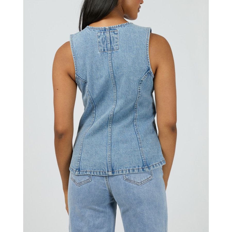 LENA DENIM VEST