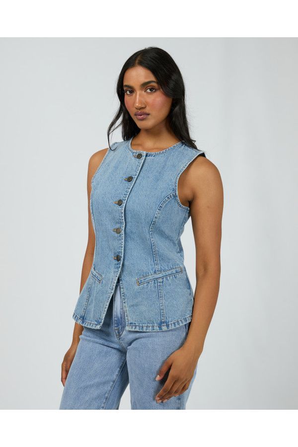 LENA DENIM VEST