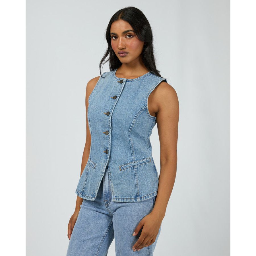 LENA DENIM VEST
