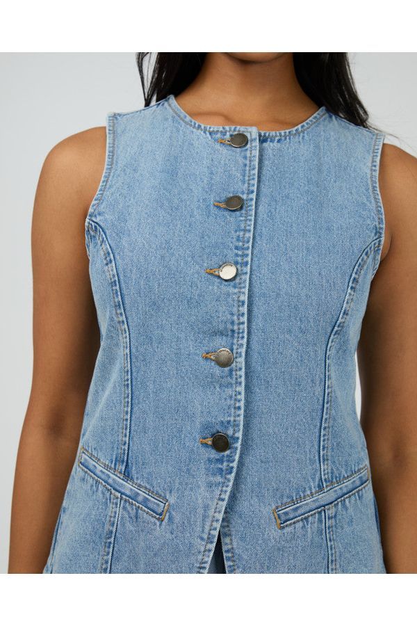 LENA DENIM VEST