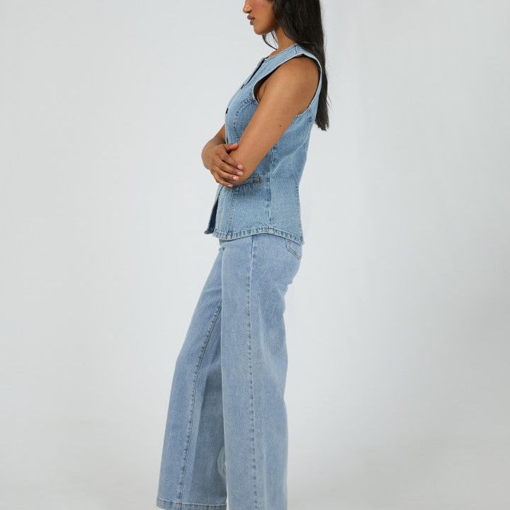 LENA DENIM VEST